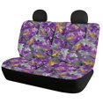 thumbnail image 2 of Pzuqiu Purple Camo Car Seat Cover 3 Pack, Car Seat Covers Full Set Polyester Breathable Easy to Install for Cars Trucks Sedans, 2 of 10