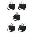 thumbnail image 1 of Youkk College Bag Travel Bag Stay Organized And Fashionable On Go Adjustable Strap black 5Set, 1 of 6