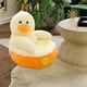 thumbnail image 2 of Asiento de apoyo para silla de sofá pequeño con dibujos animados de felpa, elegante, suave para leer, relajarse y acurrucarse, cojín para asiento de p, 2 of 9