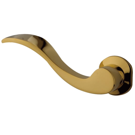 Kingston Brass KTDFL2 NuWave Front Mount Toilet Tank Lever, Left/Right Installation in Polished Brass