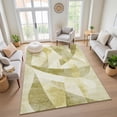 thumbnail image 7 of Addison Rugs Mayfield Premium Machine Washable Transitional Swirls Cactus Rectangle Rug, 3' x 5', 7 of 7