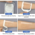 thumbnail image 4 of 50 Pieces Transparent Film Dressing Includes Shower Waterproof Patch Waterproof Wound Bandage Adhesive Patches Post Shower, 4 of 5