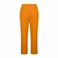 thumbnail image 4 of MXUIKV Loose Drawstring Pants for Men Elastic Waist Breathable Lightweight Vacation Beach Pants Solid Color, 4 of 6