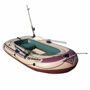 Swimline Solstice 30400 Voyager Inflatable 4 Person Fishing Leisure Raft