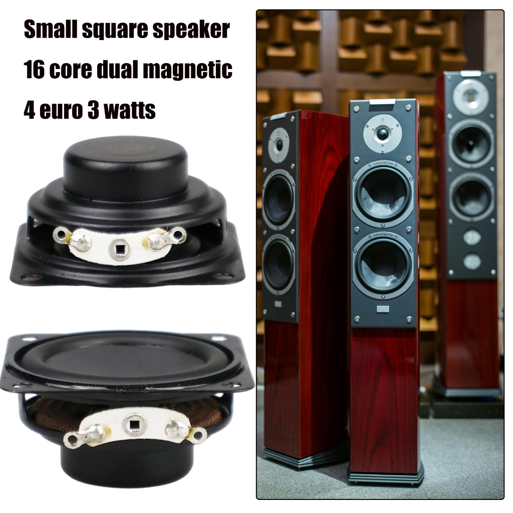 2" 52mm 4 Ohm 3W Full-Range HiFi Speaker – Single Unit – Universal DIY Audio
