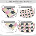 thumbnail image 2 of joogoo Girls' Leggings Pastel Checkered-a1 Yoga Pants 4T, 2 of 8