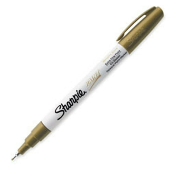 Sharpie Oil-Based Paint Marker, Extra Fine, Gold