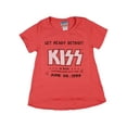 thumbnail image 4 of KISS Girl's Get Ready Detroit Worldwide Tour Vintage T-Shirt, 4 of 5