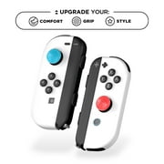 KontrolFreek No-Slip Thumb Grips for Nintendo Switch Joy-Con Controller - 8-Pack - Multicolor