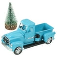 thumbnail image 5 of OUNONA Retro Truck Car Decor Vintage Truck Model Metal Sky-Blue 1 Set, 5 of 7