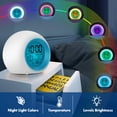 thumbnail image 6 of Kids Alarm Clock - Wake Up Light Digital Clock With 7 Colors Changing, 6 of 9