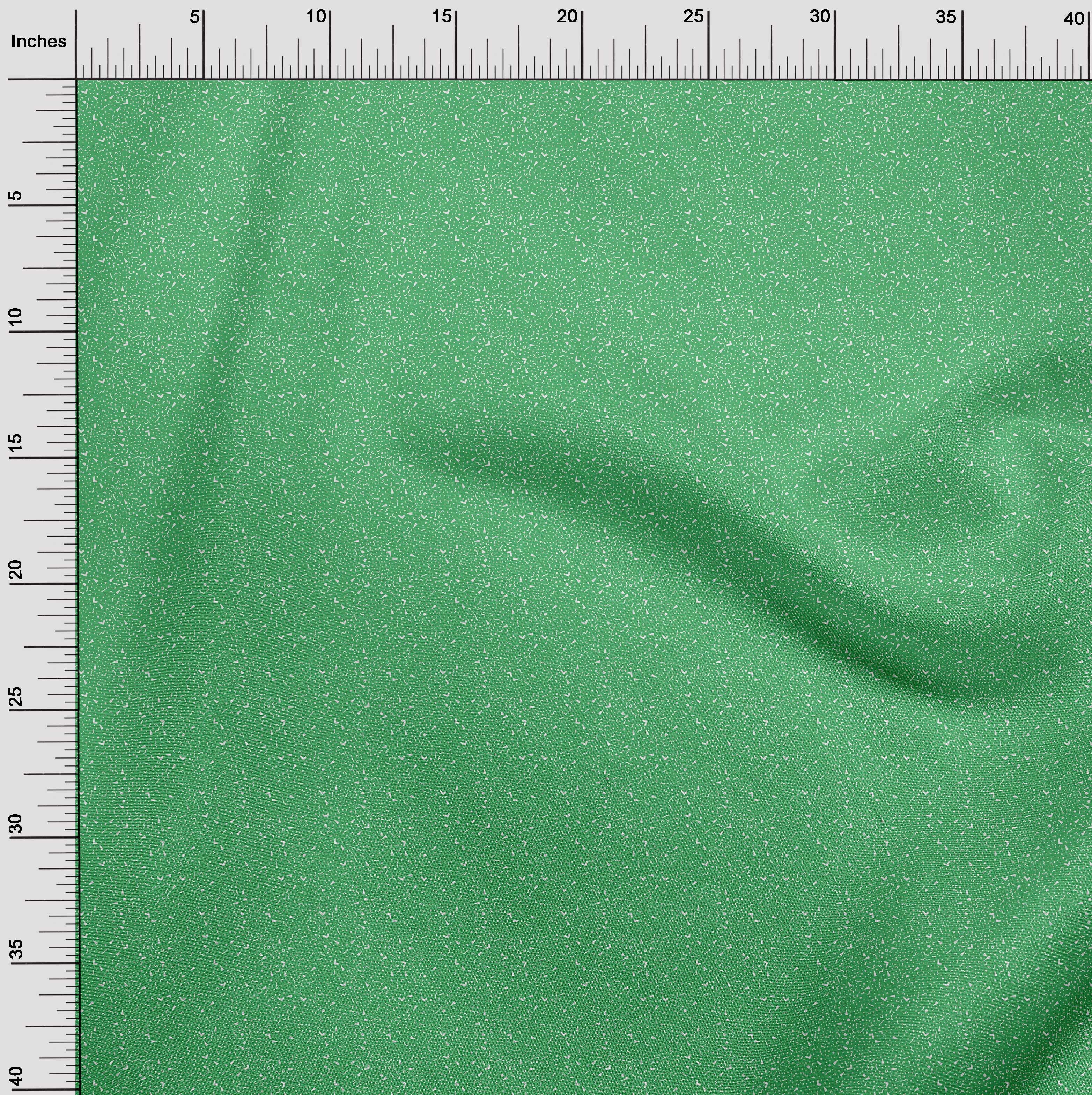 oneOone Polyester Spandex Green Fabric Christmas Craft Projects Decor Fabric Printed By The Yard 56 Inch Wide