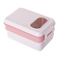 thumbnail image 2 of YIMWNYI Lunch Bento Boîte à 1600ml Étanche Micro-Ondable Récipient de Préparation de Repas Multi-Compartiments Facile à Transporter, Récipient à Lunch en Plastique de Qualité Alimentaire pour Adultes, 2 of 6