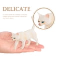thumbnail image 4 of EeaseMX Juguete de simulación de animales, adorable mascota, modelo de gato, juguete cognitivo, adorno, estatua de gato, 4 of 7