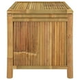 thumbnail image 2 of vidaXL Garden Storage Box 60x52x55cm Bamboo, 2 of 5