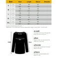 thumbnail image 2 of ZXSXSY Women Dandelion Printed Crew Neck Long Sleeves Shirt with Pocket, 2 of 6