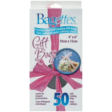 Bagettes Self-sealing Gift Bags 4"x6" 50