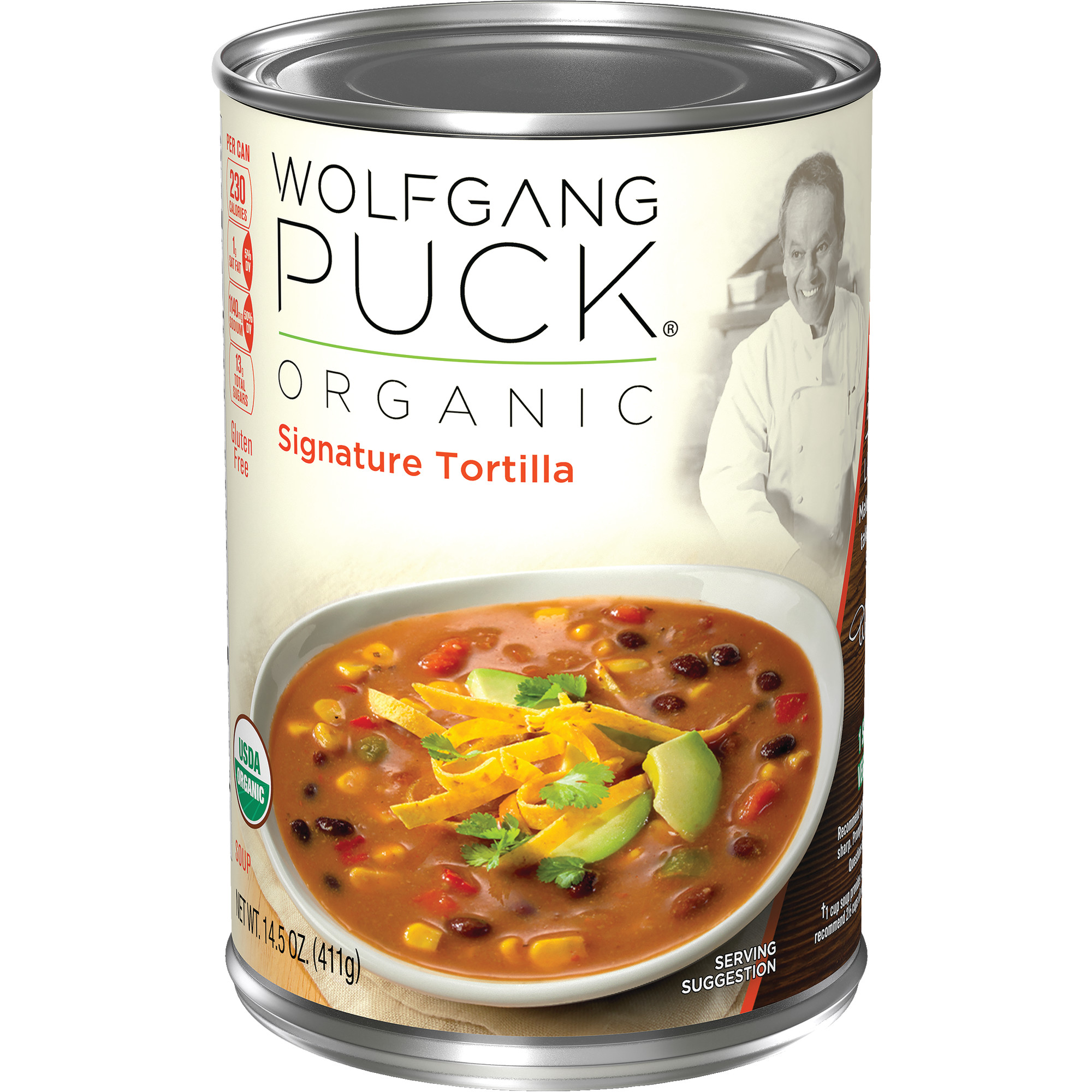 Wolfgang Puck Organic Signature Tortilla Soup, 14.5 oz. - Walmart.com