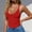 Red, variant on Endives Womens Tank Tops Ribbed Workout Tank Top With Built in Bra Tight Racerback Neck Athletic Sport Tank Top Purple