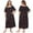 A3, variant on Monfince Women's Nightgowns Plus Size Short Sleeve Night Gown Sleepwear Dress Casual Print Sleepdress Nightdress