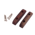 thumbnail image 4 of lionlar 2x Repose-Tétons en Bois de Rose pour Guitare Basse Pièces Pratiques de Rechange, 4 of 9
