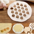 thumbnail image 3 of 19-Hole Plastic Ravioli/Pierogi/Dumpling Maker Wrapper Empanada Press Mold Dough Cutter Pie Ravioli Dumpling Mould - Pastry Tools Kitchen Accessories, 3 of 9