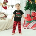 thumbnail image 5 of Jenny Santa Family Matching Christmas Pjs, They Are The Naughty One Pajamas For Kids And Adult, Short Sleeves, 5 of 7