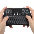 thumbnail image 3 of I8 Plus Versión con retroiluminación LED Mini teclado QWERTY inalámbrico de 2,4 GHz con panel táctil, 3 of 8