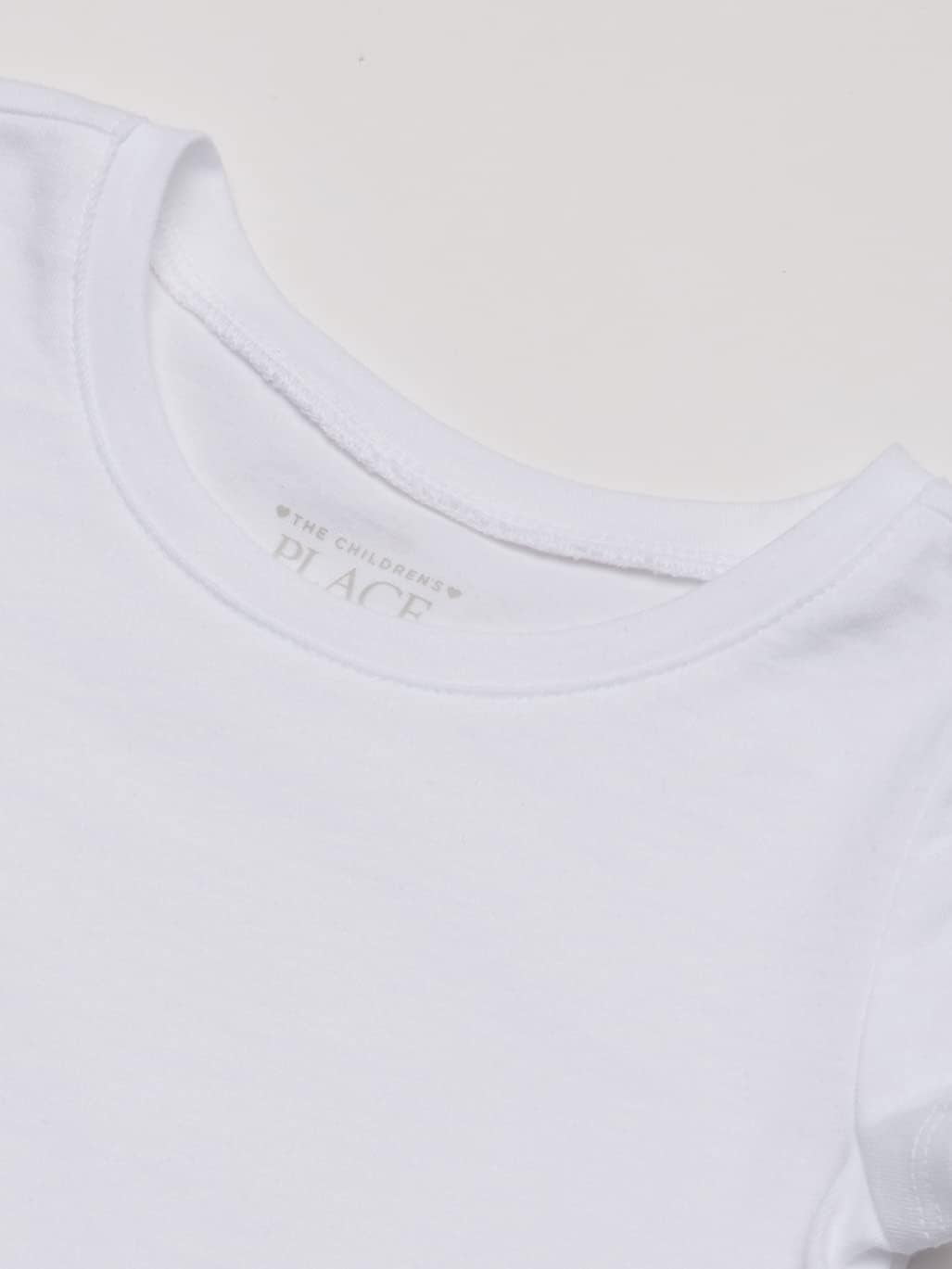 The Children's Place Toddler Girls Short Sleeve Layering T-Shirt, Sizes 9M-5T