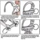 thumbnail image 4 of Swing Hooks Swivel Shackle for Hanging Swings and Hammocks, 4 of 5