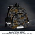 thumbnail image 5 of ALAZA Cute Doodle Cats Mini Backpack School Bookbag Age 3-7 Small, 5 of 7