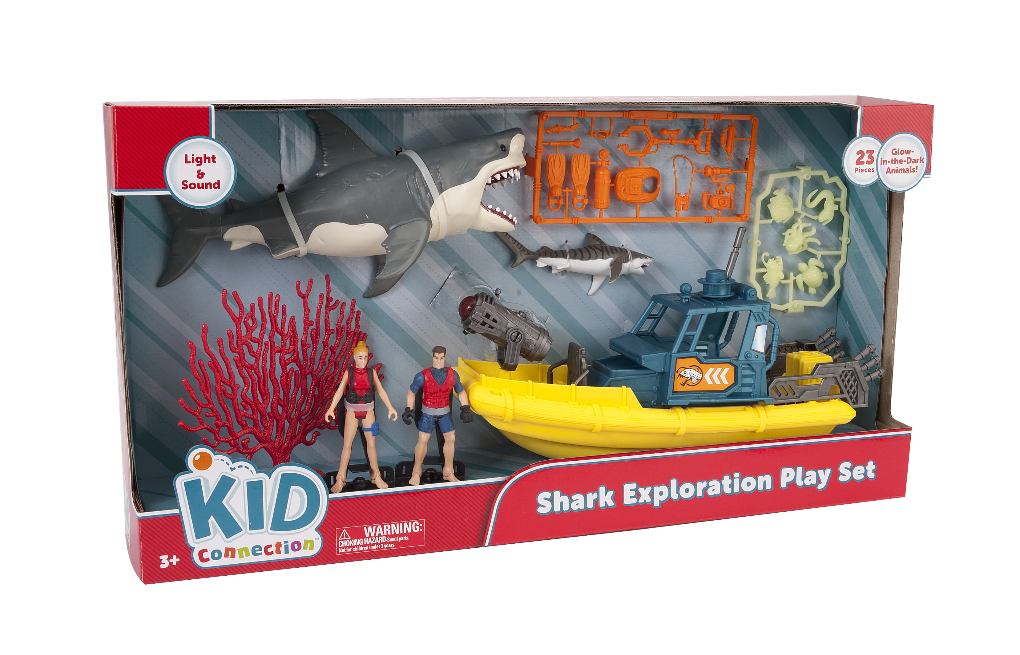 kids Shark Playset 10 Pieces 