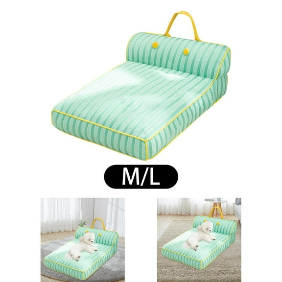 yotijay Pet Bed,Dog Chair,Soft Kennel Indoor Washable Portable Sturdy Breathable for Small Medium Dogs,Pet Sofa recliner,Dog Sofa Bed M