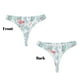 thumbnail image 3 of Fotbe Tropical Flamingo Tanga Sin Costuras para Mujer con Estampado – Panties Invisibles, Transpirables y Cómodos para Uso Diario-X-Large, 3 of 6