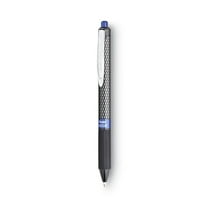 Oh! jel Pen, Retractable, Medium 0.7 Mm, Blue , Black Barrel, Dozen