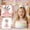 A, variant on 1-Piece White to Pink Ombre Crown Number Birthday Candle, Cake Topper for Elegant & Glamorous Parties Number 7