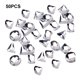 thumbnail image 4 of Seitruly Juego de 50 piezas de cristal de cristal de forma específica, excelente brillo para decoración de uñas, diamantes de imitación, Juegos de manicura Cristal Blanco, 4 of 6