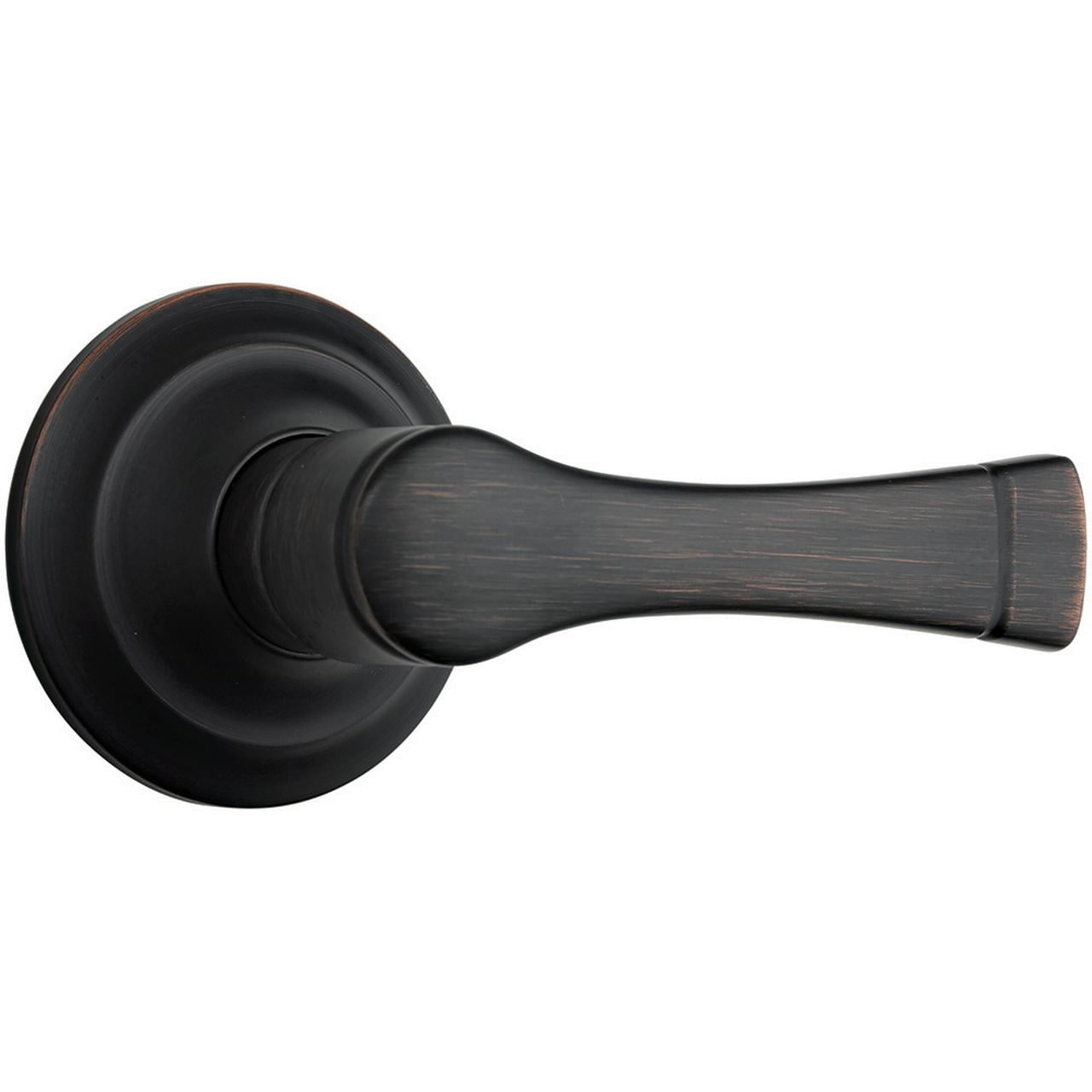 Brink's Push Pull Rotate Harper Interior Locking Door Lever in Tuscan