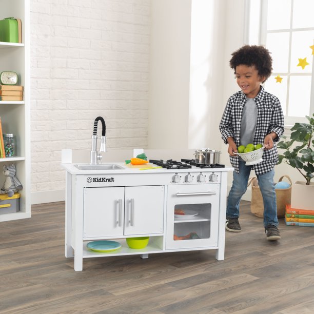 KidKraft Little Cook's Work Station Kitchen with 0 Piece Accessory Play