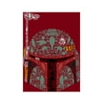 thumbnail image 2 of Men's Star Wars Boba Fett Silhouette Helmet Fill  Graphic Tee Cardinal 2X Large, 2 of 4