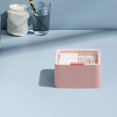 thumbnail image 5 of Ponga de Algodón de Algodón de Pongnas, Organizador Cosmético de la Caja de Almacenamiento de Cubierta Transparente Para Almohadillas de Maquillaje de Algodón Lápiz Labial, 5 of 5