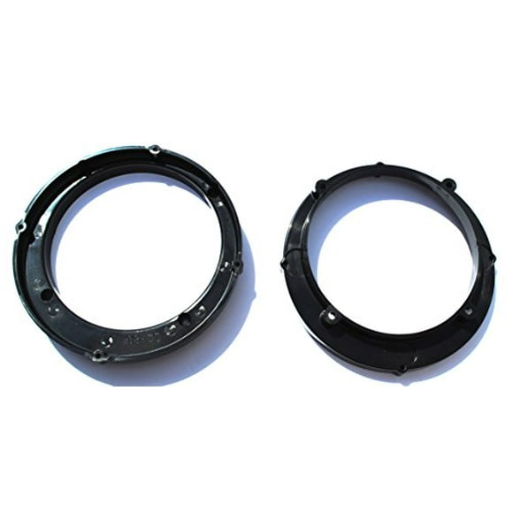 5.25 to 6.5 Motorcycle Speaker Adapter Pair Rings Compatible with Victory XC Cross Country 2007 2008 2009 2010 2011 2012 2013 2014 2015