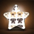 thumbnail image 3 of Star Shaped Energy Saving Night Light Living Room Night Light, Bedroom Night Light, Corridor Night Light, Study Night Light Black and White Dog, 3 of 6
