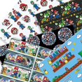 thumbnail image 2 of Tela de juego de Mario 140x50cm hecha a mano para costura, patchwork, acolchado, ropa de bebé, hogar, sábanas, tela estampada, costura, ropa para niños, 2 of 4