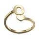 thumbnail image 1 of onlyliua Liquidación de Rebajas de Hoy Anillos de Acero Inoxidable con 26 Letras En Inglés para Niñas., 1 of 1
