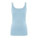 thumbnail image 4 of Playeras,Blusas y Tops,Ropa para Mujer Mujeres camisetas sin mangas Dressy Casual Mujeres Verano Casual Color sólido Cuello en V Chaleco Camisola Camiseta Top (Blue, XXL), 4 of 6