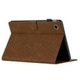 thumbnail image 6 of Allytechgroup for Samsung Galaxy Tab A9+ Case, Slim Stand Protective Cover with Credit Card Slot Cover Shpockproof Flip PU Leather Shell Bumper for Samsung Galaxy Tab A9+ Women Men, Brown, 6 of 8