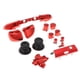thumbnail image 5 of Kit de Botones Completos de Cromado Rojo Y Plateado para Controlador Schmuck Stueck, 5 of 9