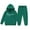 Dark Green, variant on Gaexia Fall Clothes For Girls 10-12 ,Girls Hoodie and Joggers Set Winter Warm Casual Outfit Stylish Print Toddler Teen Comfy Kids Clothes