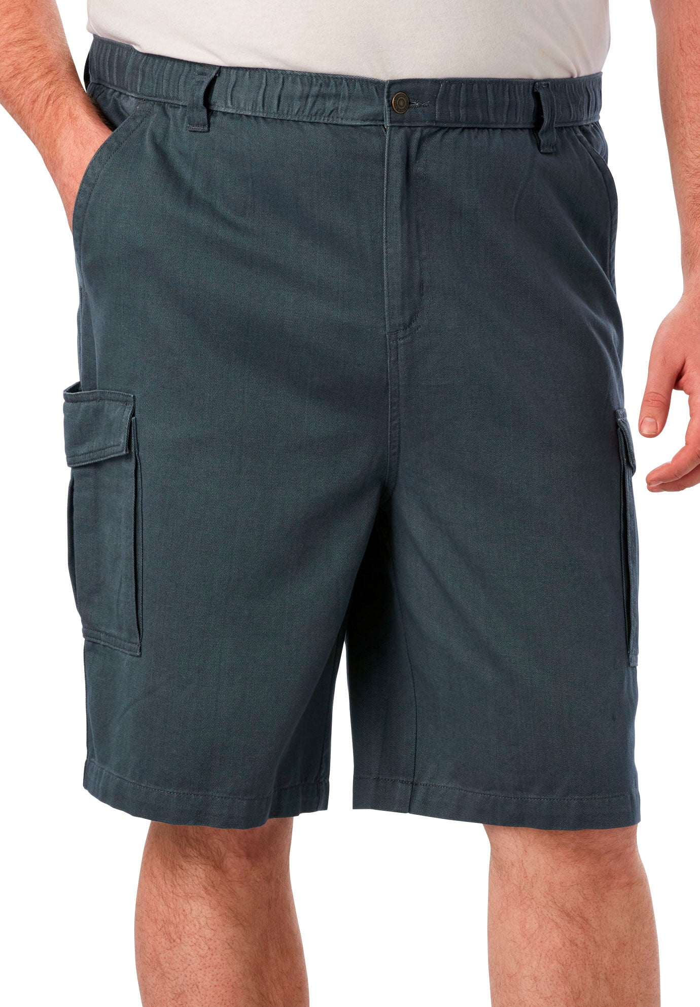 Boulder Creek By Kingsize Men's Big & Tall Renegade 9" Full Elastic